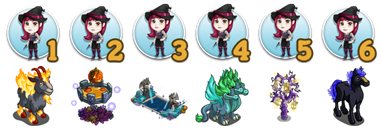 Farmville Prepping for Halloween Quest